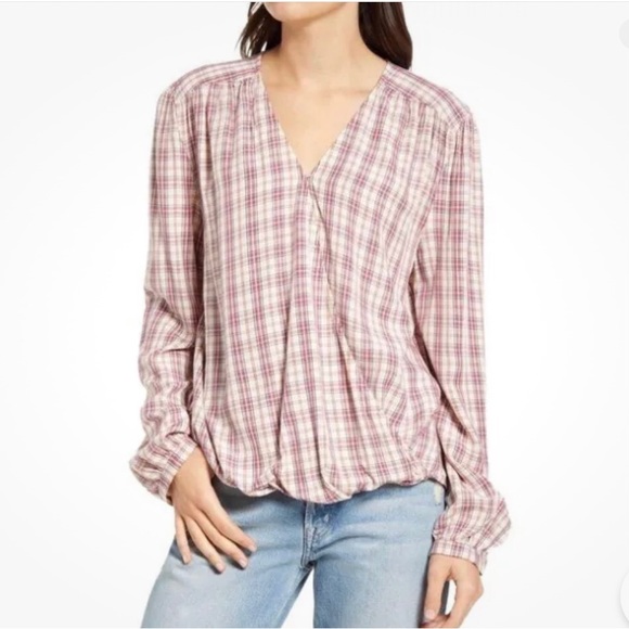 Treasure & Bond faux wrap blouse size Xxs.NWT - Picture 1 of 9